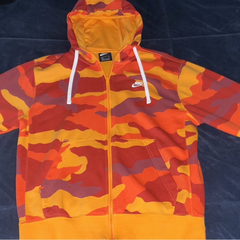 Men’s Orange Nike hoodie